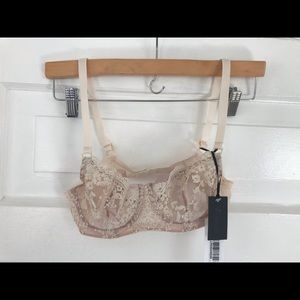 Katherine Hamilton 28DD Abrielle Bra in Chalk